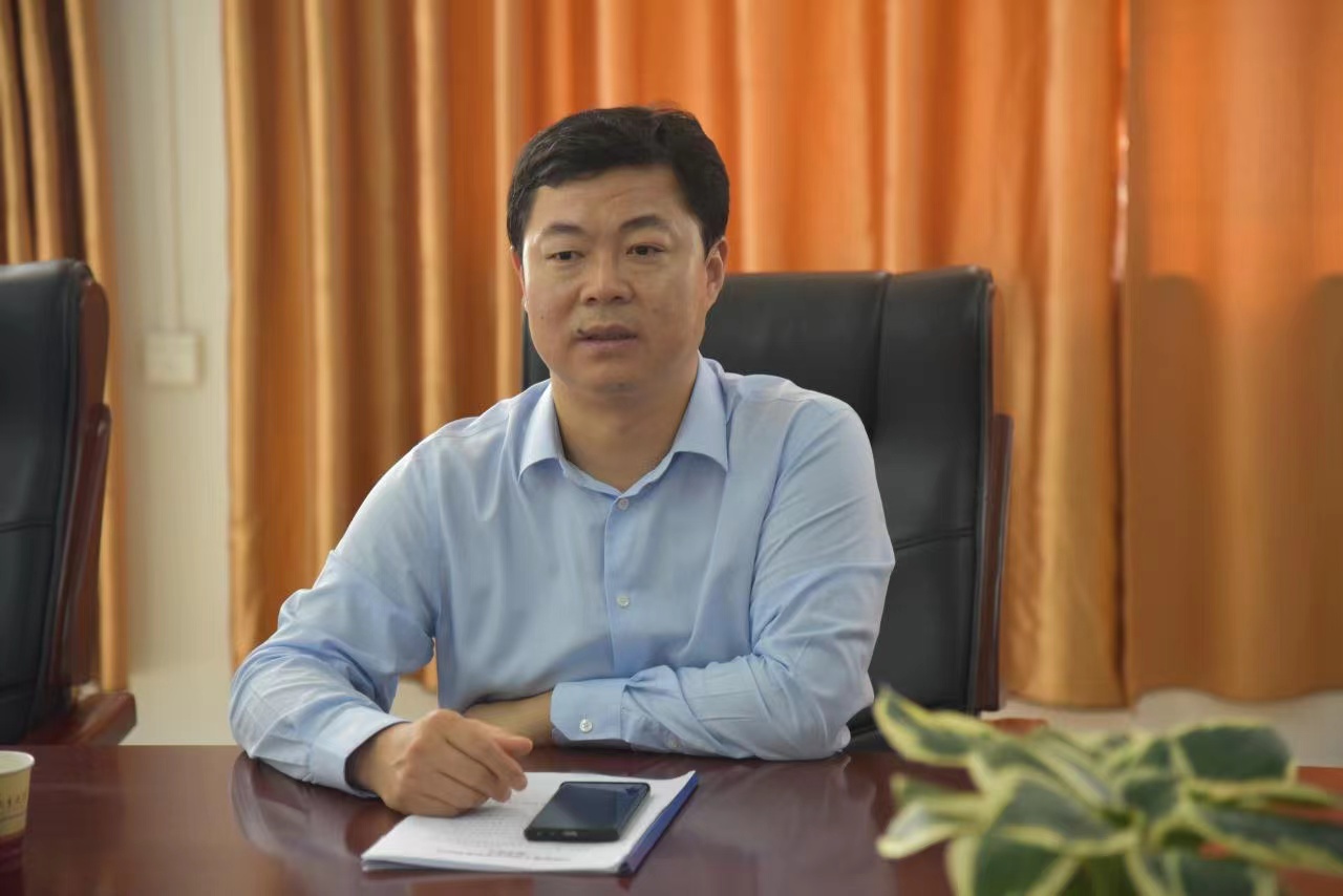 刘文祥一行先后来到职教园区,河南质量工程职业学院舞钢校区工程项目